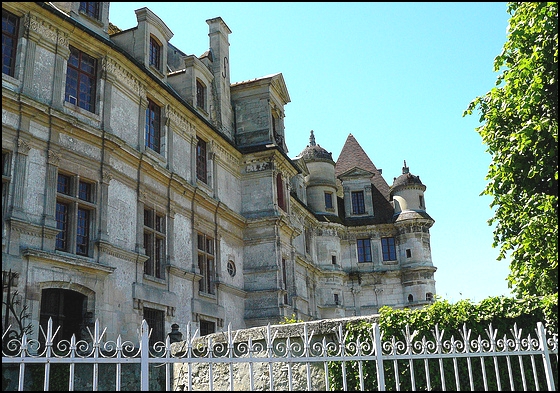 façade nord du château