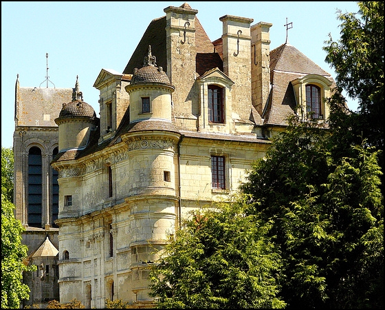 façade ouest du château