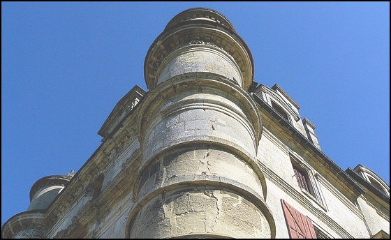 façade ouest du château