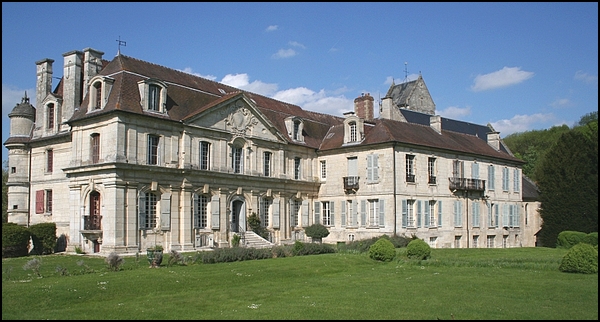 façade sud ouest du château